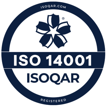 ALCUMUS ISO 14001 ISOQAR ISO 14001 seal e1720690788143