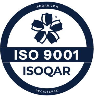 ISO 9001 ISOQAR ISO 9001 seal e1720691109737