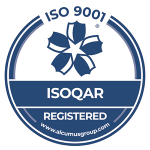 Certificate Number 15575 ISO 9001 Badge